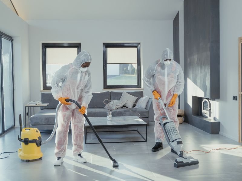 Professional cleaning team at Superior Shine Perth